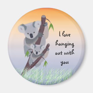 Niedliches australisches Koala Bear Magnet