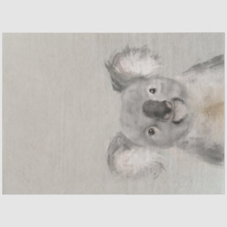 Niedliches australisches Koala Decoupage Tissue Pa Seidenpapier