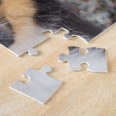 Niedliches Australisches Schuhherd-Welpenportrait Puzzle (Seite)