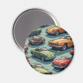 Niedliches Auto Magnet (Vorderseite/Rückseite)