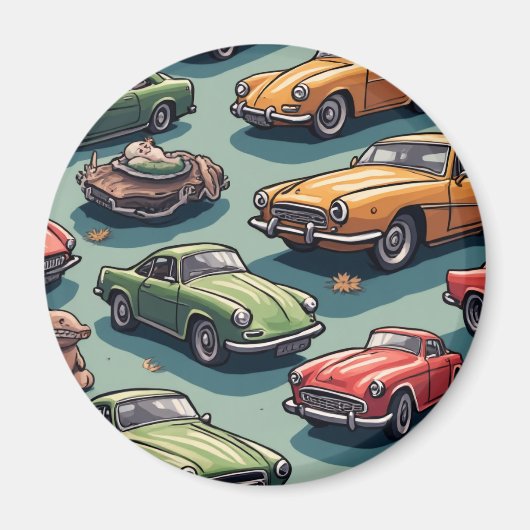 Niedliches Auto Magnet (Vorne)