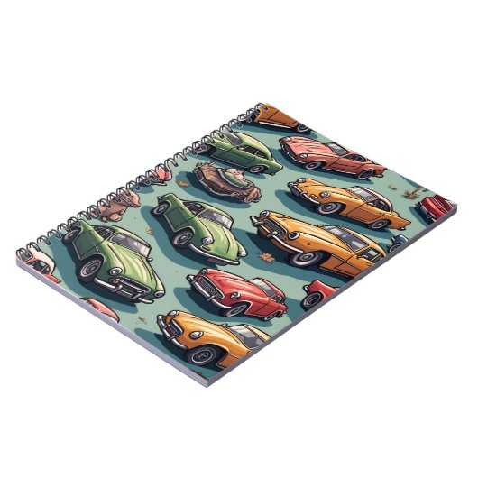 Niedliches Auto Notizblock (Linke Seite)