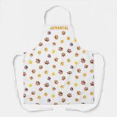 Niedliches Autorenstück-Muster Schürze (Vorderseite)