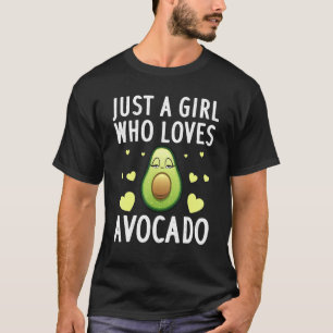 Niedliches Avocado Design für Mädchen Frauen Kinde T-Shirt