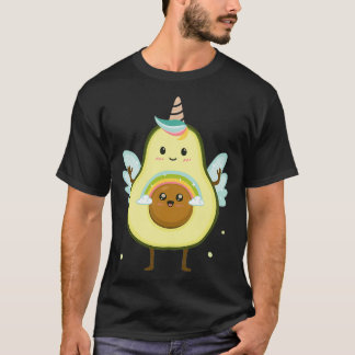 Niedliches Avocado-Einhorn T-Shirt