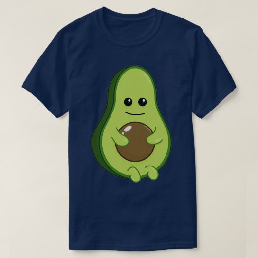 Niedliches Avocado Gemüse T-Shirt (Design vorne)