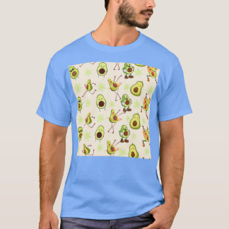 niedliches Avocadomuster 4 T-Shirt