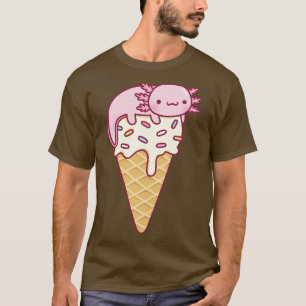 Niedliches Axolotl am Fuß des Campo Tencia T-Shirt