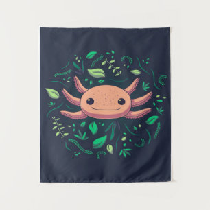 Niedliches Axolotl-Geschenk Axolotl zum Geburtsta Wandteppich