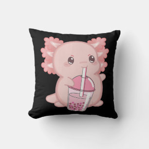 Niedliches Axolotl Japanisches Erdbeeren Milch Ani Kissen