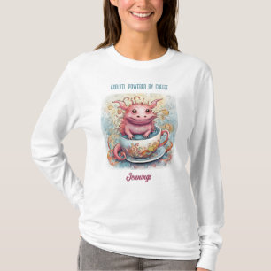 Niedliches Axolotl Long Sleeved Tshirt Geschenk