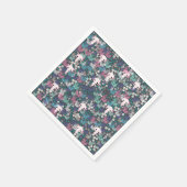 Niedliches Axolotpapier Napkins Serviette (Ecke)