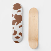 Niedliches Ayrshire Kuh-Muster Skateboard (Vorderseite)
