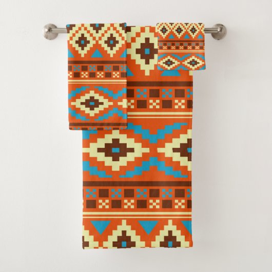 Niedliches Aztec Pattern Handtuch-Set Badhandtuch Set (Insitu)