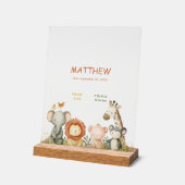 Niedliches Baby Acrylschild (Winkel)