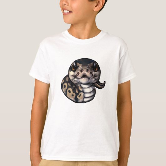 Niedliches Baby-Ball-Pythonschlange-Shirt (normal) T-Shirt (Vorderseite)