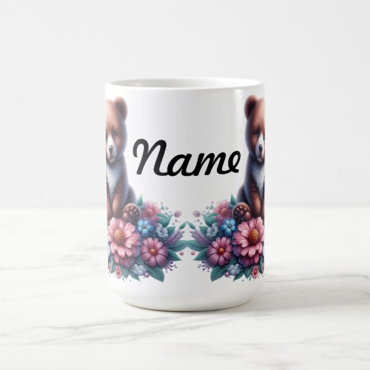 Niedliches Baby Bear Cube Kaffeetasse (Mittel)