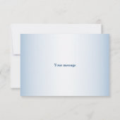 Niedliches Baby Bear Pilot Blue Flugzeug Schöne Dankeskarte (Rückseite)