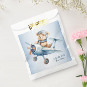 Niedliches Baby Bear Pilot Blue Flugzeug Schöne Geschenktütchen (Versiegelt)
