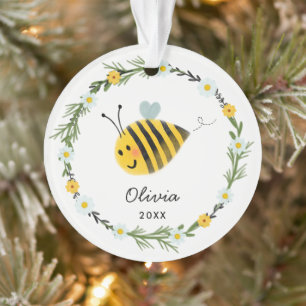 Niedliches Baby Bee Erste Weihnacht Ornament