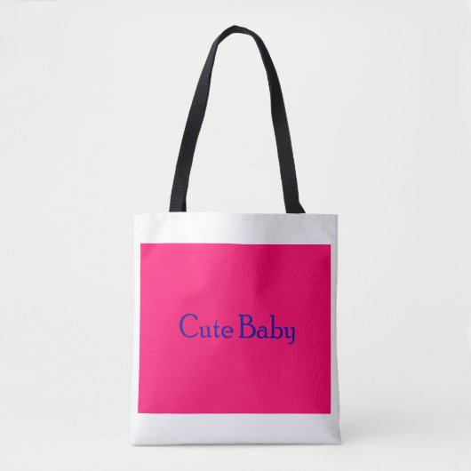Niedliches Baby-Blau Tasche (Vorderseite)