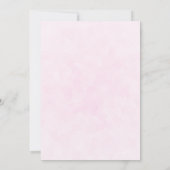 Niedliches Baby Bunny im Herzen Blanket Save the D Save The Date (Rückseite)