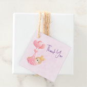 Niedliches Baby-Bunny im Herzen Geschenkanhänger (Beispiel)