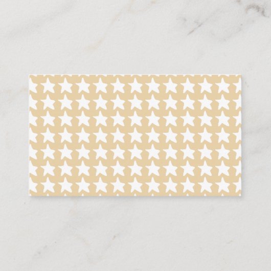 Niedliches Baby Bunny on Moon mit Sternenbüchern f Begleitkarte (Rückseite)