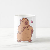 Niedliches Baby Capybara Kaffeetasse (Mittel)