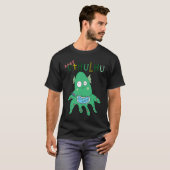 Niedliches Baby-Cthulhu-Kostüm für Männer und Kind T-Shirt (Vorne ganz)