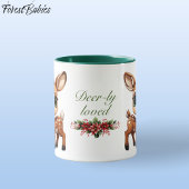 Niedliches Baby Deer, Fawn, 🦌 Hirsch 🎄 Tasse
