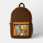 niedliches Baby Dinasaur Print Cut Sew Bag Bedruckter Rucksack (Vorderseite)