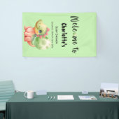 Niedliches Baby Dinosaur Babydusche Banner (Messeveranstaltung)