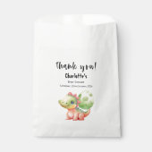 Niedliches Baby Dinosaur Babydusche Geschenktütchen (Vorderseite)