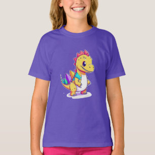 Niedliches Baby-Dinosaurier-Design für Kinder T - T-Shirt
