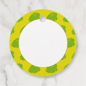 Niedliches Baby Dinosaurier Hängedusche Party Jura Geschenkanhänger (Rückseite)