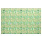 Niedliches Baby Dragon Green & Pink Stoff (Fat Quarter (45,7 x 55,9 cm))