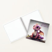 Niedliches Baby-Dragon-Sketchbook Notizblock (Innenseite)