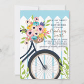 Niedliches Baby Duschgarten Party Blumenladen Einladung (Rückseite)