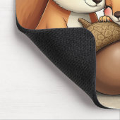 niedliches Baby-Eichhörnchen-Mauspad Mousepad (Ecke)