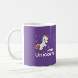 Niedliches Baby Einhorn Moderne Kaffeetasse