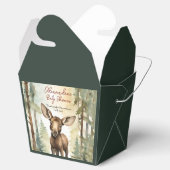 Niedliches Baby Elch Baby Duschgeschlecht neutral Geschenkschachtel (Geöffnet)