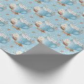 Niedliches Baby Es ist kaltes Outside Wrapping Pap Geschenkpapier (Ecke)