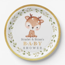 Niedliches Baby Fawn Party Kleines Hirschspulenpap