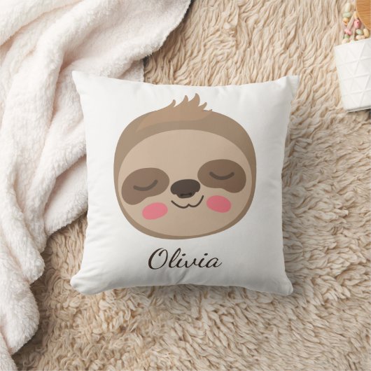 Niedliches Baby-Flatscreen mit Individuelle Name-K Kissen (Decke)