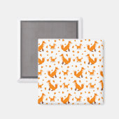 Niedliches Baby Fox Happy Mütter Tag Wildtier Magnet (Vorderseite/Rückseite)