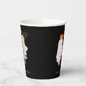 Niedliches Baby Ghosts Halloween-Papiertasse Pappbecher (Links)