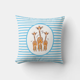 Niedliches Baby Giraffe, Safaritiere Keuchkissen Kissen