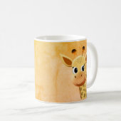Niedliches Baby Giraffe Zeichnend Kaffeetasse (VorderseiteRechts)