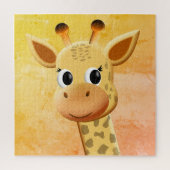 Niedliches Baby Giraffe Zeichnend Puzzle (Vertikal)